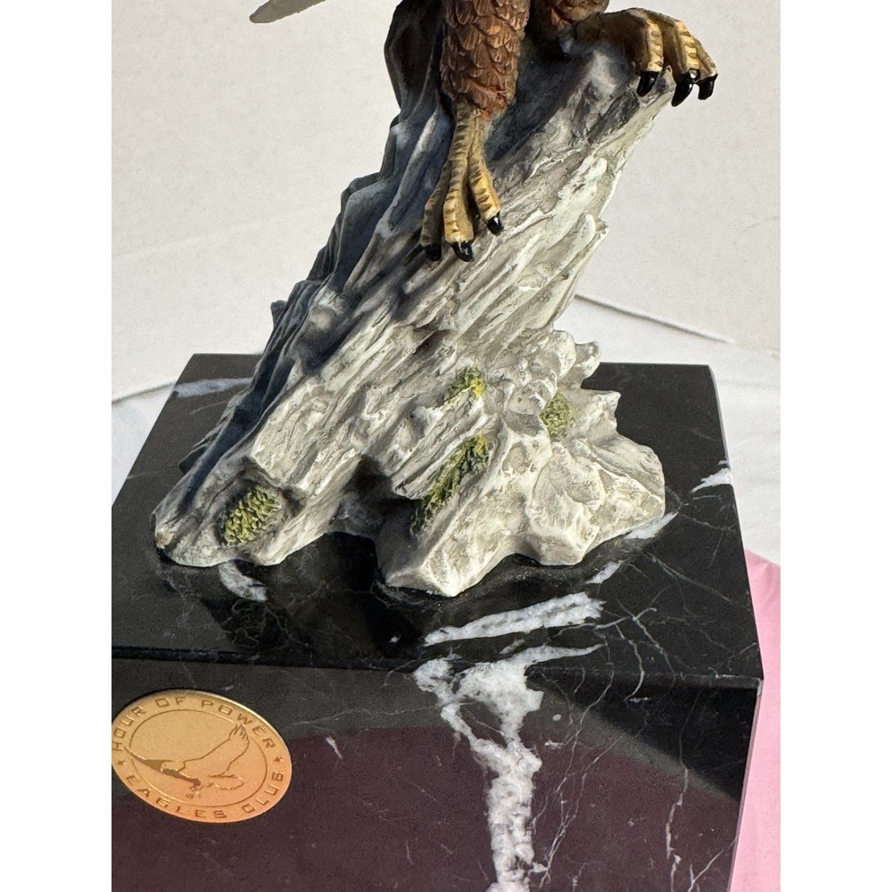 Crystal Cathedral Ministries‎ 2004 Eagles Club Bald Eagle Marble Bases - Picture 16 of 16